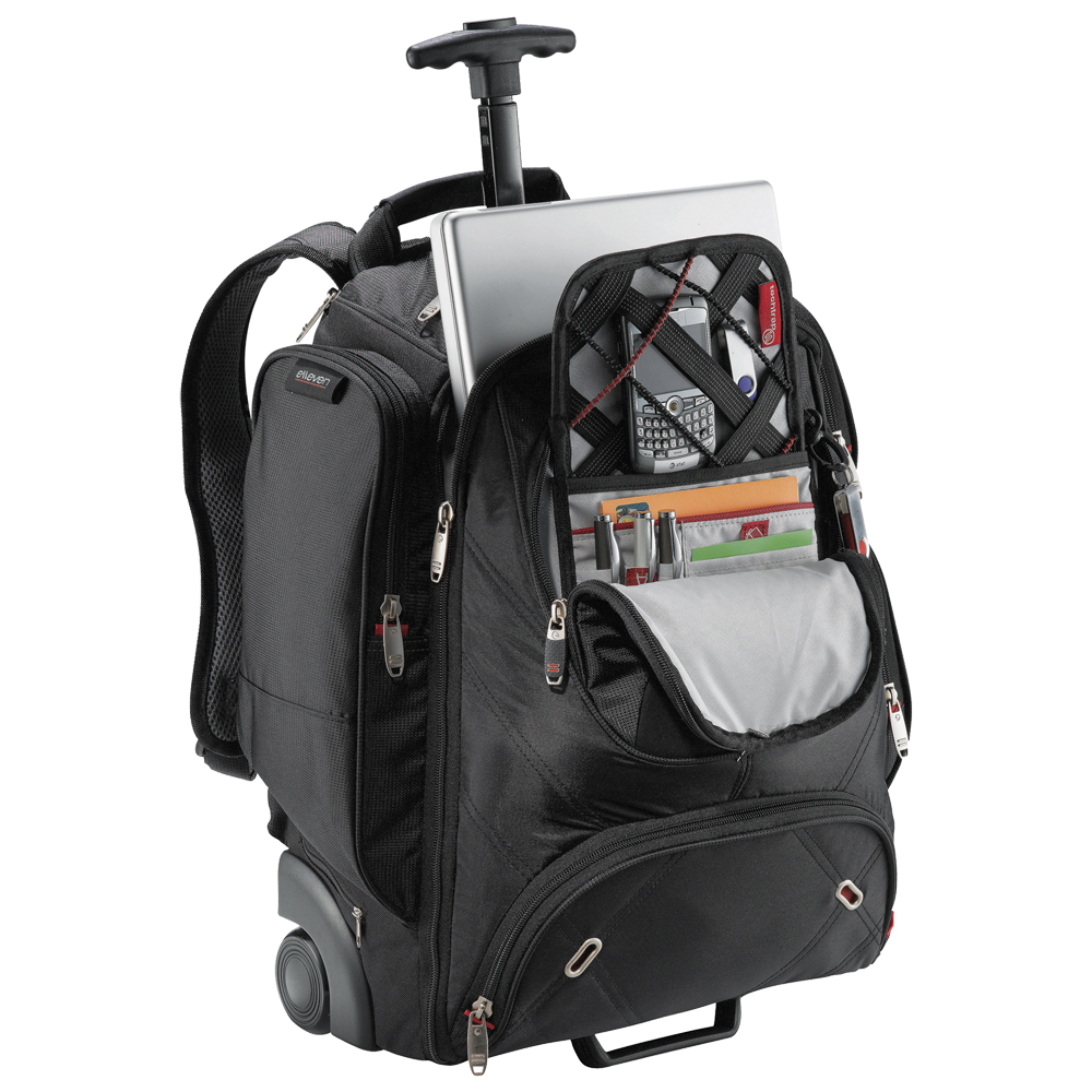 Personalized Wheeled Security-Friendly Compu-Backpacks | LE001129 - DiscountMugs