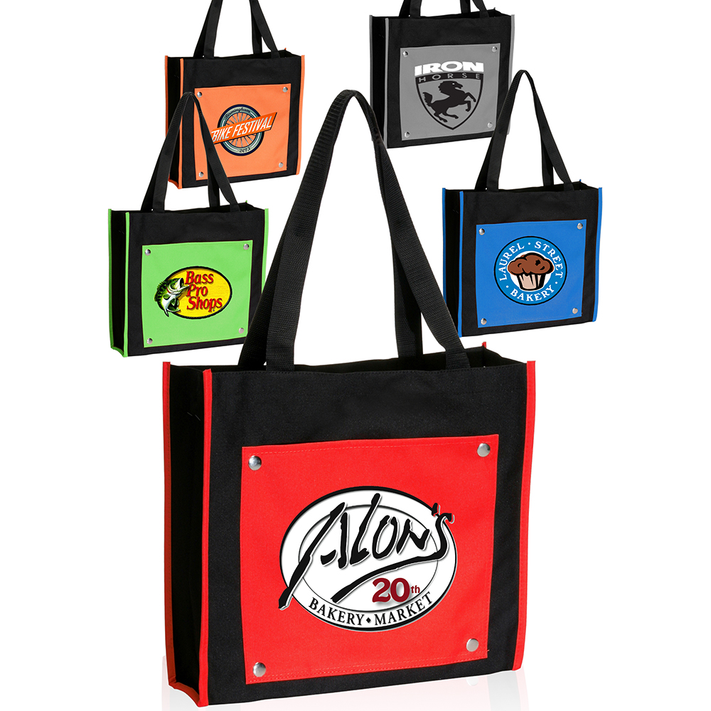 Cheap Custom Wholesale Monogrammed Polyester Tote Bags