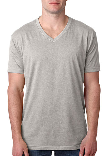 Printed Next Level Mens CVC V-Neck T-shirts | NL6240 - DiscountMugs