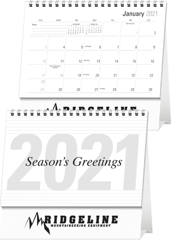 Custom Large Econo Desk Calendars X11592 Discountmugs