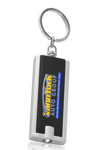 Personalized Rectangle Light Keychains Key01 Discountmugs