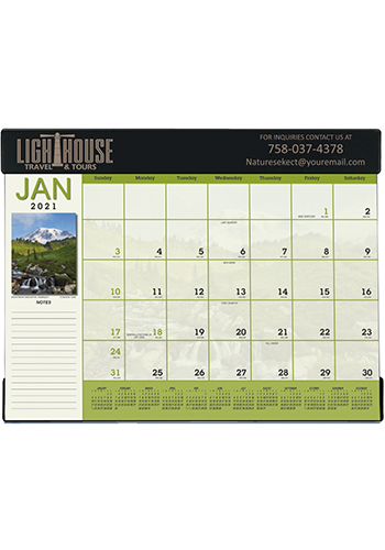 Custom Scenic Desk Pad Triumph Calendars X11411 Discountmugs