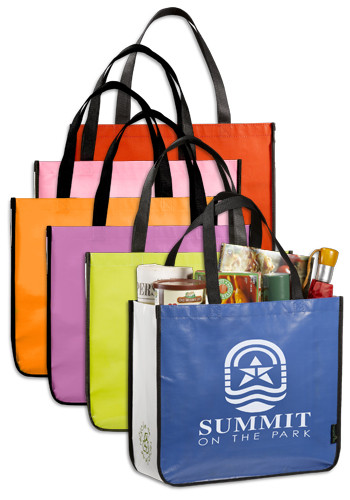 Custom Printed Non-Woven Tote Bags - Wholesale | DiscountMugs