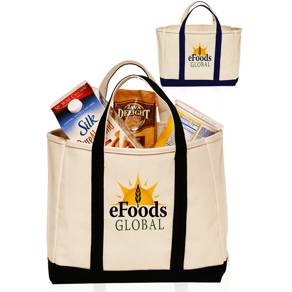 Personalized Canvas Tote Bags | DiscountMugs