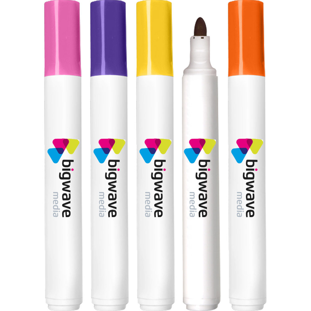 Download Personalized Bullet Tip Dry Erase Marker - USA Made - Full Color Decal | LQ2400FCD - DiscountMugs