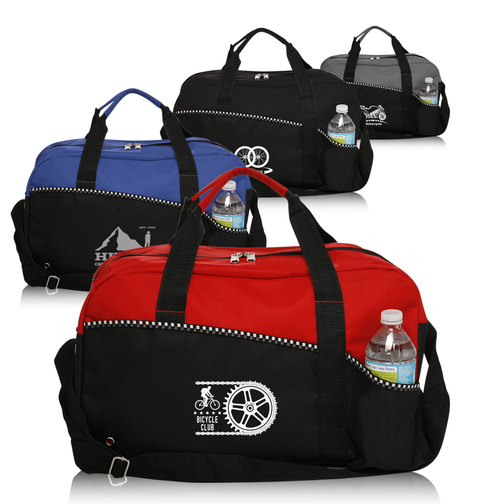 Personalized Center Court Duffle Bags | DB15 - DiscountMugs