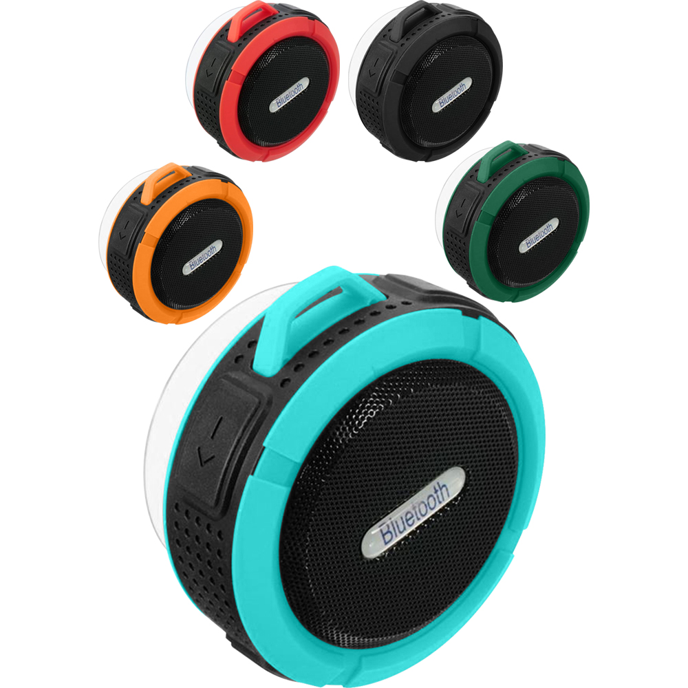 BudgetFriendly Waterproof Bluetooth Speakers PRPE6608 DiscountMugs