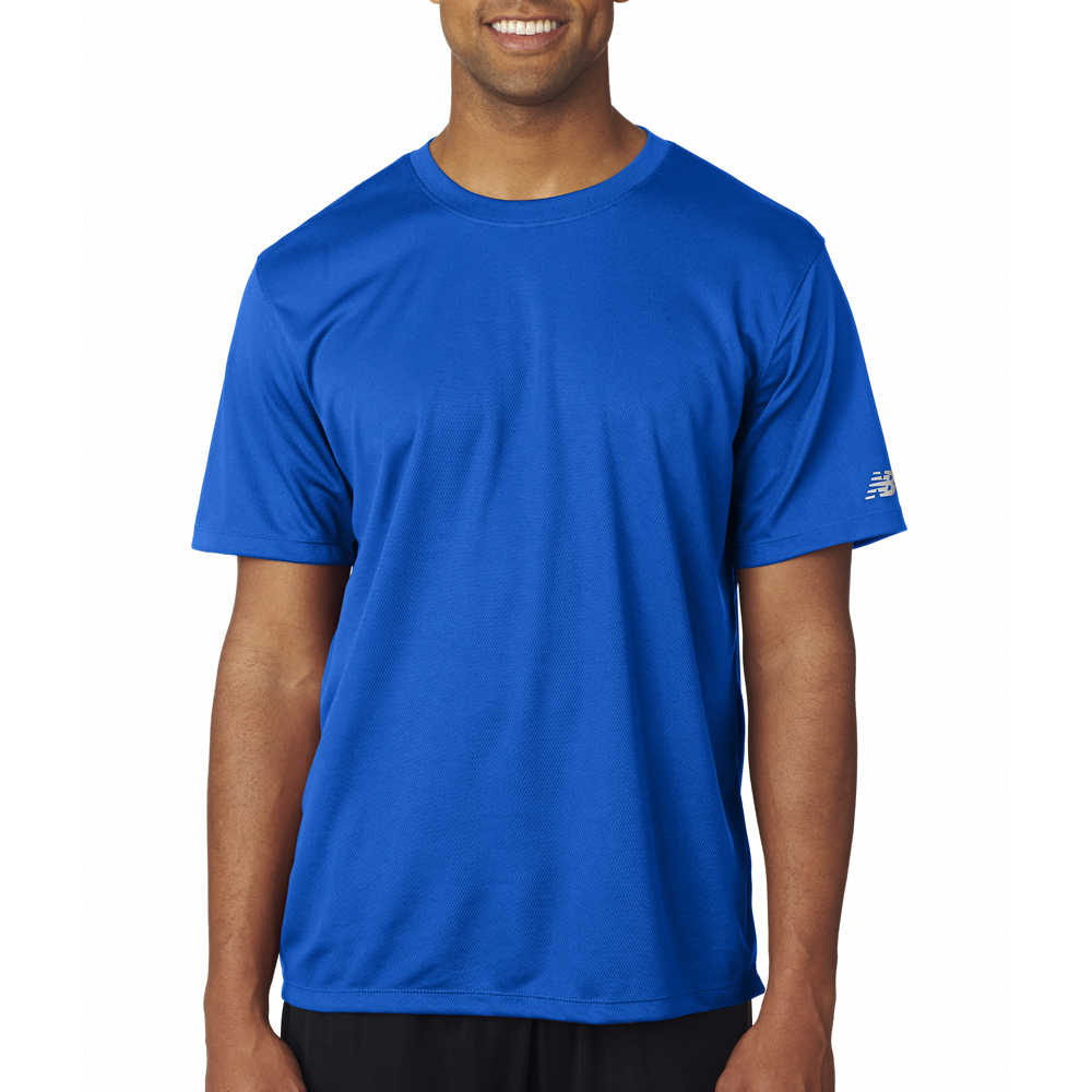 new balance blue t shirt