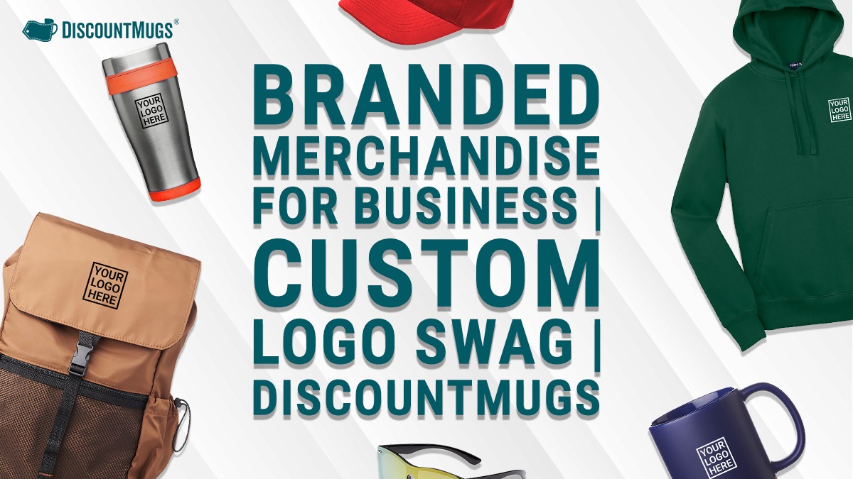 Branded Merchandise for Business | Custom Logo Swag | DiscountMugs Branded Merchandise for Business | Custom Logo Swag | DiscountMugs